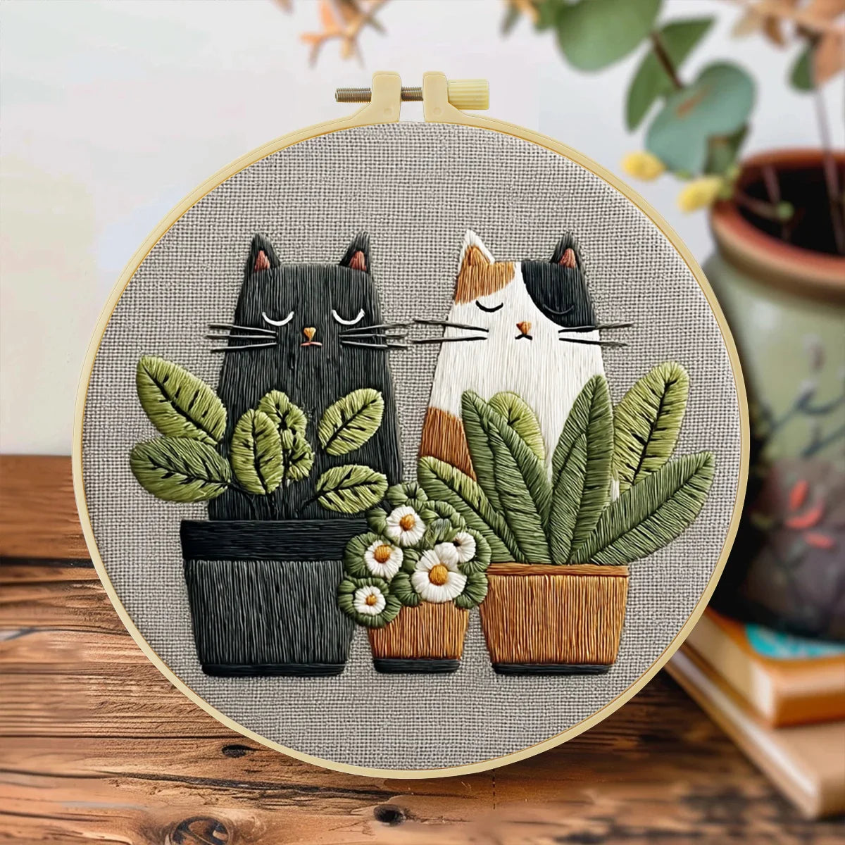 Kitty Handstickset Kitty Handstickset